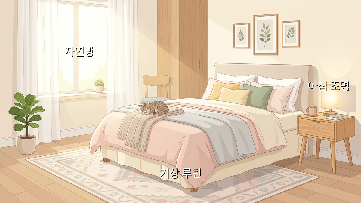 매번 아침 기상에 실패하는 사람을 위한 불 켜기 수면 루틴 실천법